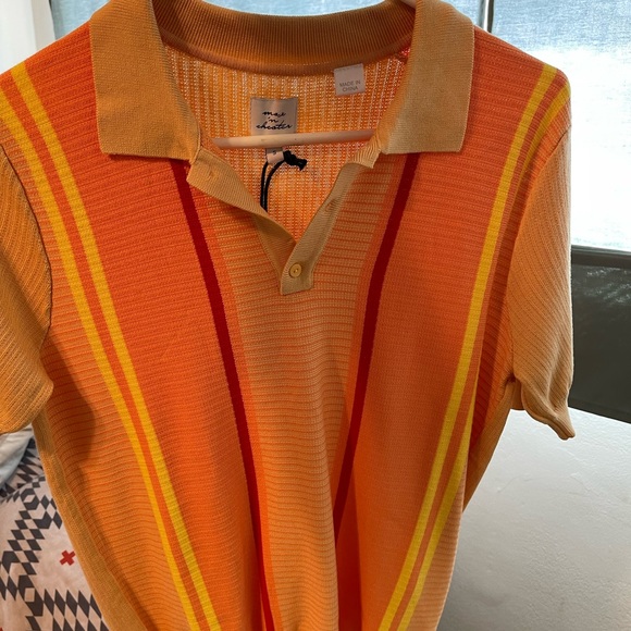 MAX ‘N CHESTER Rib Knit Polo Size Small NWOT - Picture 8 of 11